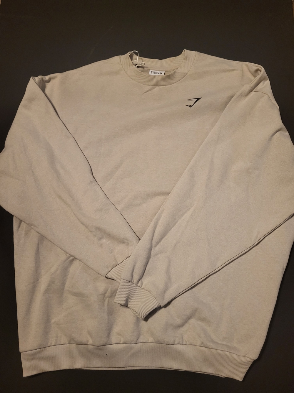 Gymshark Men’s Crewneck Sweater in Light Beige